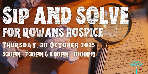 Sip and Solve for Rowans Hospice