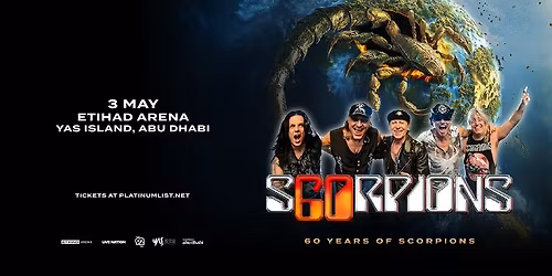 Live Nation Middle East Presents Coming Home \u2014 60 Years of Scorpions Tour