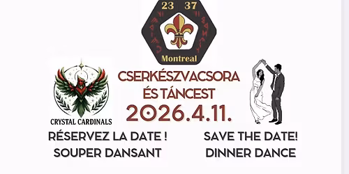 Cserk\u00e9szvacsora \u00e9s t\u00e1ncest - 2026. \u00e1prilis 11