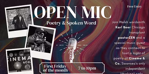 Cinema & Co.etry - Open Mic Poetry & Spoken Word