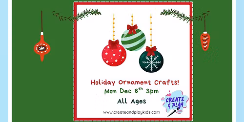 Holiday Ornament Crafts