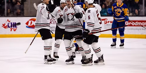 Parking Red Deer Rebels at Penticton Vees