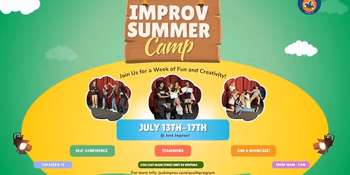 Youth Improv Summer Camp Program @ Jest Improv!