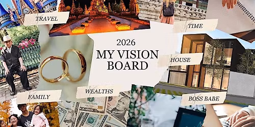Vision Board 2026 - A Powerful Afternoon of Clarity, Purpose & Intention