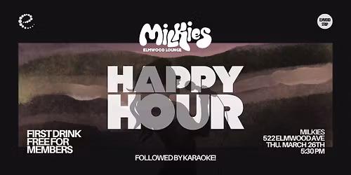 EVA Happy Hour at Milkies featuring Blink-180Who!?
