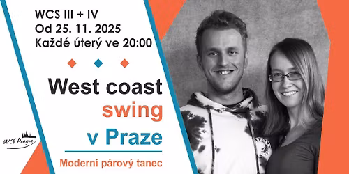 Kurz West coast swing III + IV - zima 2025