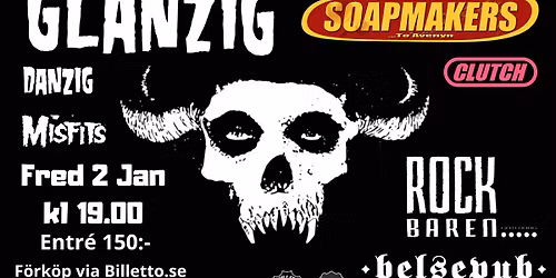 Belsepub: Danzig, Misfits & Clutch Night 2026