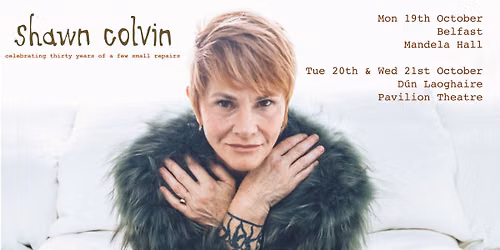 Shawn Colvin at The Mandela Hall, Belfast