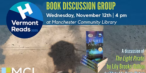 VT Reads Book Discussion: The Light Pirate with Kayte Waters