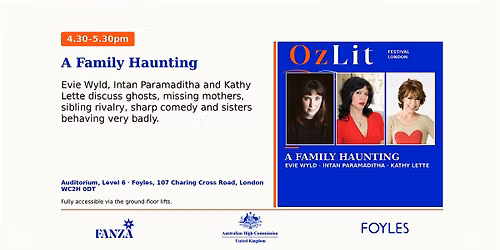 OzLit Festival: A Family Haunting