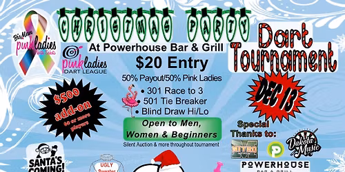 Christmas Party & Dart Tournament 