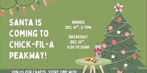 Breakfast with Santa!!