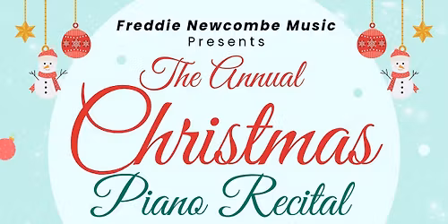 Christmas Piano Recital 2025