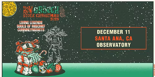 How The Grouch Stole Christmas Tour: Living Legends