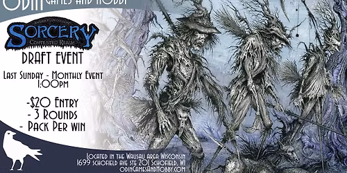 DRAFT EVENT - SORCERY Contest Realms - Last Sunday Each Month