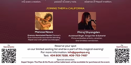 A Tribute to GOPAL YONJAN -  Greater Sacramento, CA