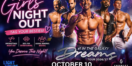 SIXX - PAXX: EUROPE'S #1 MALE REVUE - LIGHT HOUSE ARTS CENTRE - HALIFAX - SAT. OCT 10