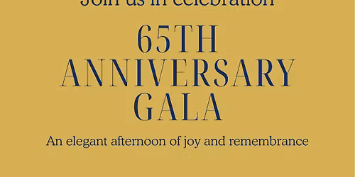GNOAD 65th Anniversary Gala
