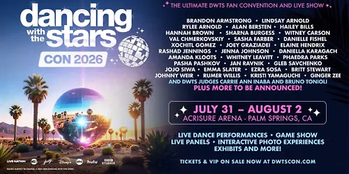 2026 Dancing with the Stars Con - Saturday at Acrisure Arena