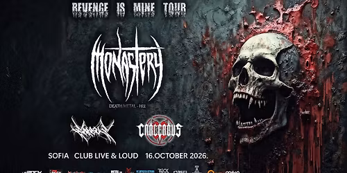 Monastery (HU) \/ Carcerous \/ Erebus live @ Live & Loud, Sofia, BG