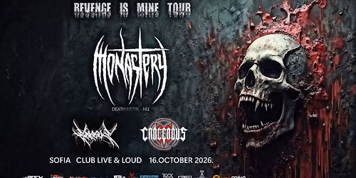 Monastery (HU) \/ Carcerous \/ Erebus live @ Live & Loud, Sofia, BG