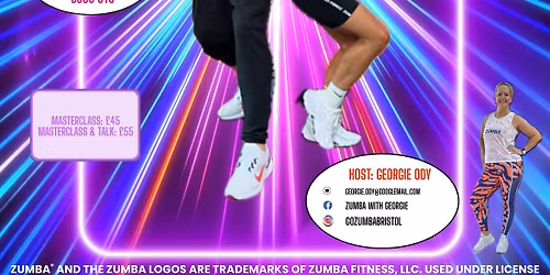 \ud83c\udf89 ZUMBA MASTERCLASS with Kass Martin & Steve Boedt! \ud83d\udc83\ud83d\udd7a