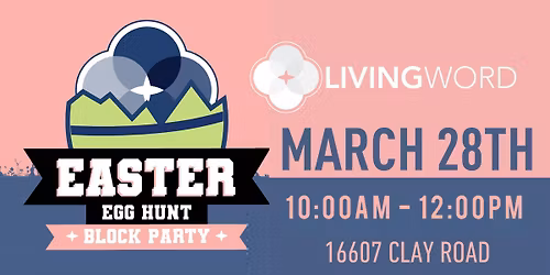 2026 FREE EASTER EGG HUNT & BLOCK PARTY!