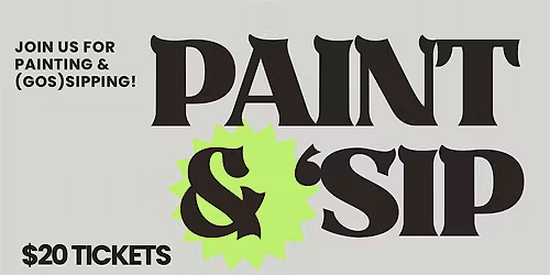 Friday The 13th Paint n\u2019 \u2018Sip!