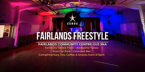 Fairlands Monthly Saturday Night Freestyle