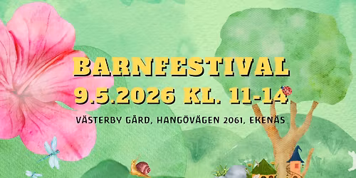 Barnfestival p\u00e5 V\u00e4sterby g\u00e5rd 2026