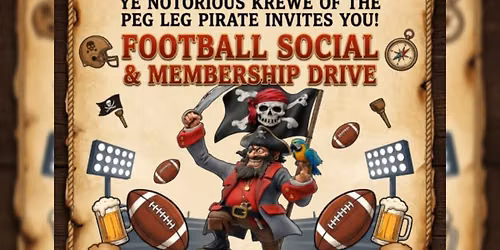 Football Social & Membership Drive