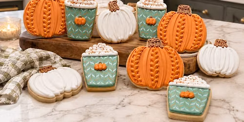 Pumpkin and Latte Cookie Decorating Workshop!