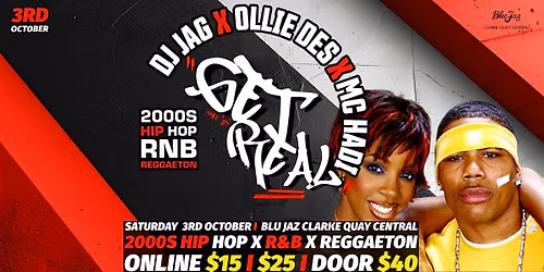 GET REAL\u2122 - 2000s Hip Hop x R&B x Reggaeton