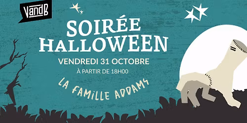 SOIRE\u0301E HALLOWEEN LA FAMILLE ADDAMS