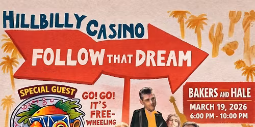 Hillbilly Casino w\/ Special Guest Spillie Nelson! 