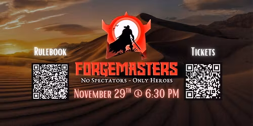 Forgemasters - November 29th