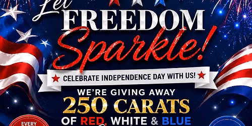 Let Freedom Sparkle! The Great American Gem Giveaway 