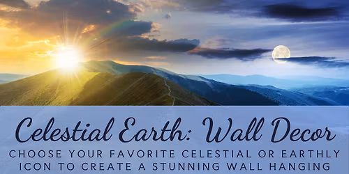 Celestial Earth: Wall Hanging Workshop