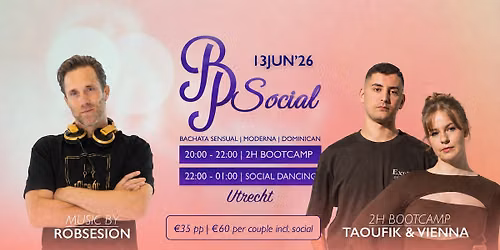 BP Social Utrecht 13 June 2026 | Bootcamp Taoufik & Vienna