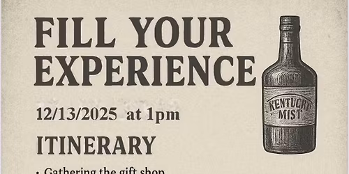 Fill Your Own Experience!