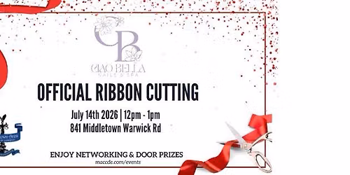 Ciao Bella Nails & Spa's Official Ribbon Cutting 