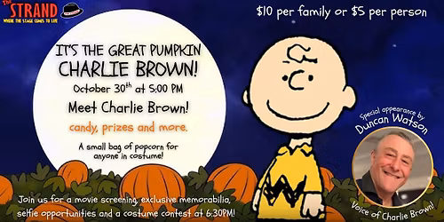 It\u2019s the Great Pumpkin, Charlie Brown! with Duncan Watson