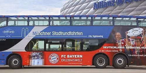 M\u00fcnchen Stadtbus Tour + FC Bayern M\u00fcnchen Allianz Arena Tour - Tickets