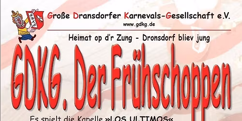 GDKG. Der Fr\u00fchschoppen