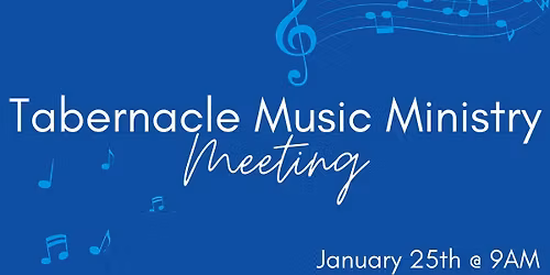 Music Ministry Meeting