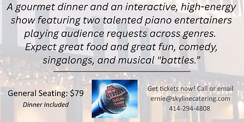 Dueling Pianos at Capitol Center for the Arts - Bank of New Hampshire Stage
