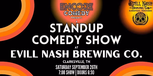 Standup Comedy at Evill Nash Brewing Co! (Clarksville, TN)