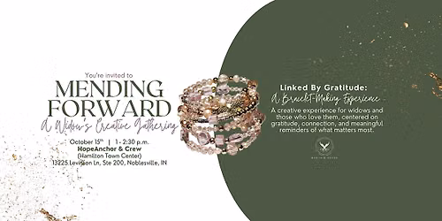 Mending Forward: A Widow\u2019s Creative Gathering