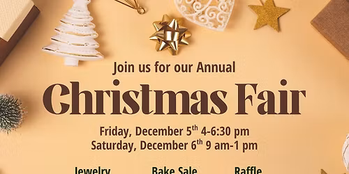 GCC 2025 Christmas Fair