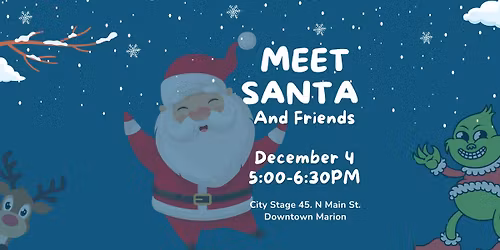 Photos with Santa and Friends
